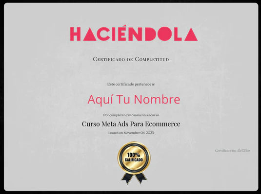 Certificado