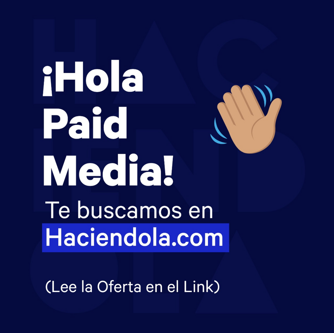 Buscamos Paid Media