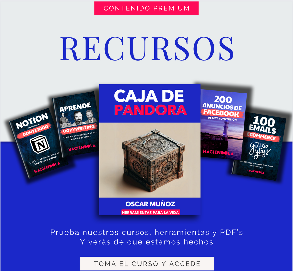 Llévate el curso y te incluimos gratis material de oro